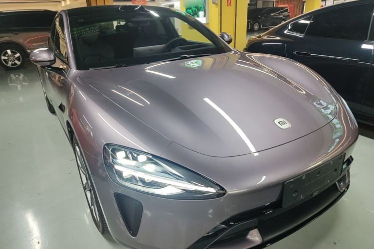 Used Xiaomi Auto SU7 2024 Four-Wheel Drive Ultra-Long Range Advanced Intelligent Driving Max Edition Front Right 45 Deg