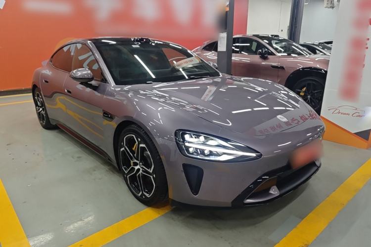 Used Xiaomi Auto SU7 2024 Four-Wheel Drive Ultra-Long Range Advanced Intelligent Driving Max Edition Front Right 45 Deg