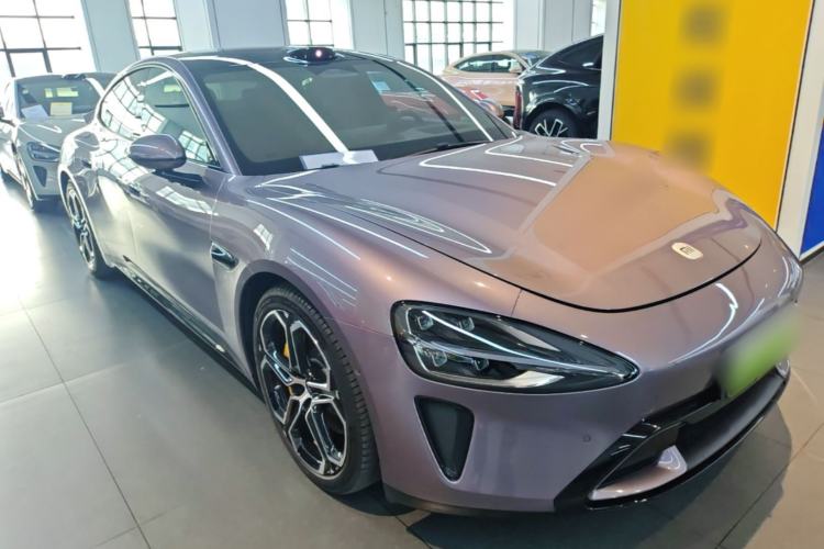 Used Xiaomi Auto SU7 2024 Four-Wheel Drive Ultra-Long Range Advanced Intelligent Driving Max Edition Front Right 45 Deg