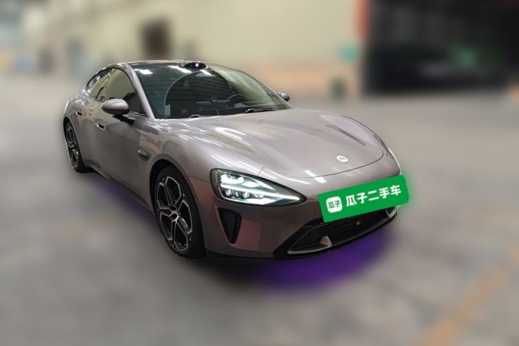 Used Xiaomi Auto SU7 2024 Four-Wheel Drive Ultra-Long Range Advanced Intelligent Driving Max Edition Front Right 45 Deg