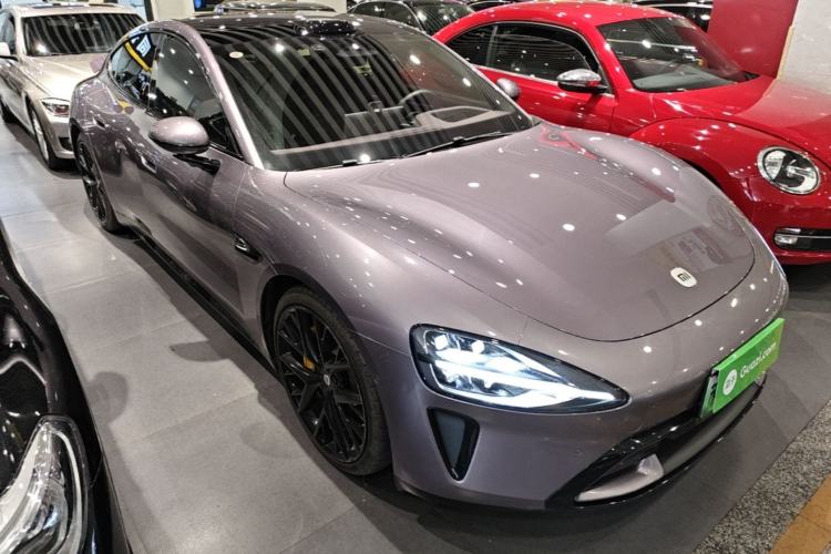 Used Xiaomi Auto SU7 2024 Four-Wheel Drive Ultra-Long Range Advanced Intelligent Driving Max Edition Front Right 45 Deg