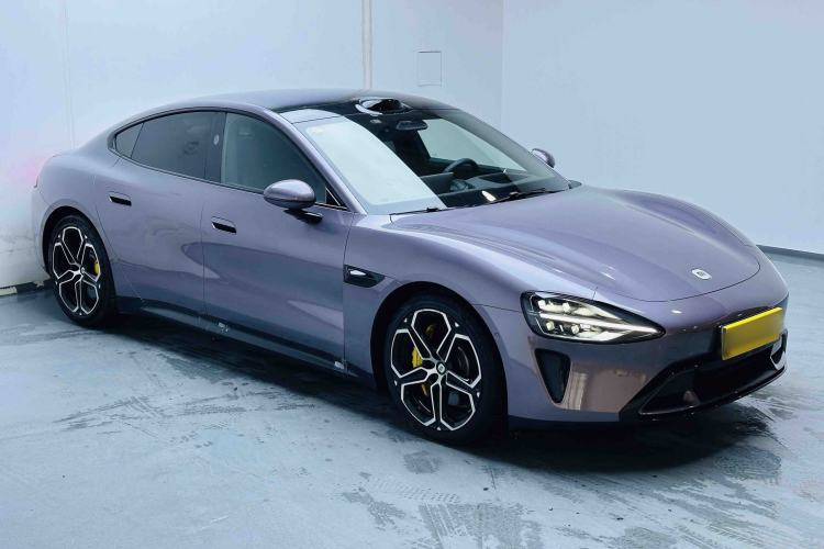 Used Xiaomi Auto SU7 2024 Four-Wheel Drive Ultra-Long Range Advanced Intelligent Driving Max Edition Front Right 45 Deg