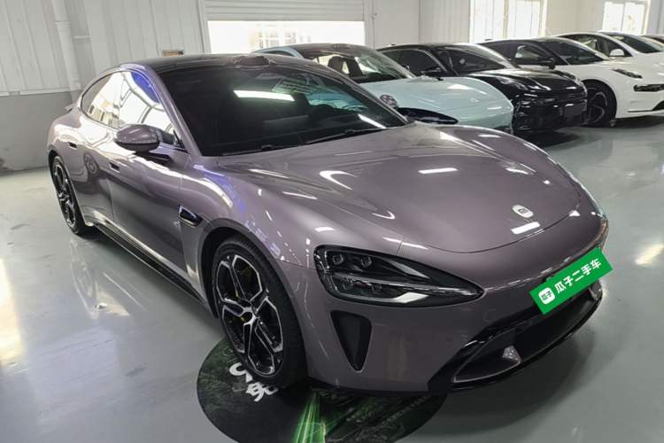 Used Xiaomi Auto SU7 2024 Four-Wheel Drive Ultra-Long Range Advanced Intelligent Driving Max Edition Front Right 45 Deg