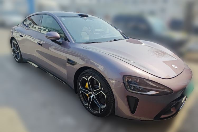 Used Xiaomi Auto SU7 2024 Four-Wheel Drive Ultra-Long Range Advanced Intelligent Driving Max Edition Front Right 45 Deg