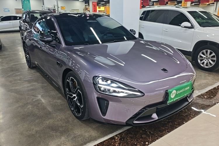 Used Xiaomi Auto SU7 2024 Four-Wheel Drive Ultra-Long Range Advanced Intelligent Driving Max Edition Front Right 45 Deg