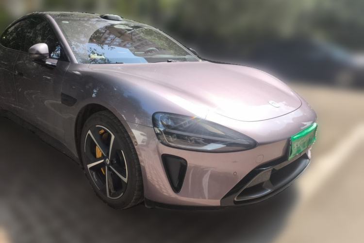 Used Xiaomi Auto SU7 2024 Four-Wheel Drive Ultra-Long Range Advanced Intelligent Driving Max Edition Front Right 45 Deg