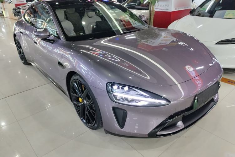 Used Xiaomi Auto SU7 2024 Four-Wheel Drive Ultra-Long Range Advanced Intelligent Driving Max Edition Front Right 45 Deg