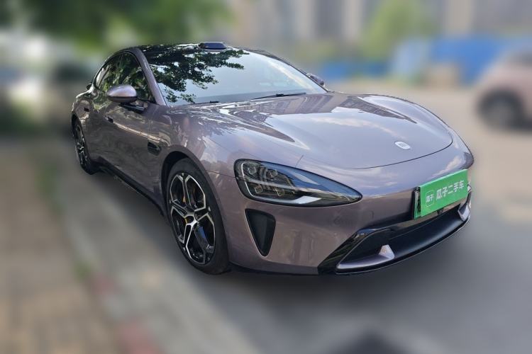 Used Xiaomi Auto SU7 2024 Four-Wheel Drive Ultra-Long Range Advanced Intelligent Driving Max Edition Front Right 45 Deg