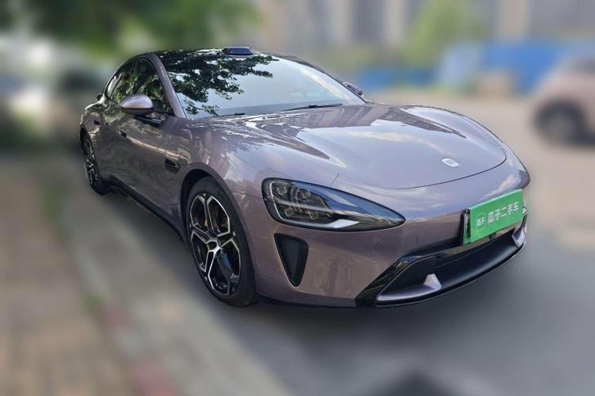 Used Xiaomi Auto SU7 2024 Four-Wheel Drive Ultra-Long Range Advanced Intelligent Driving Max Edition Front Right 45 Deg