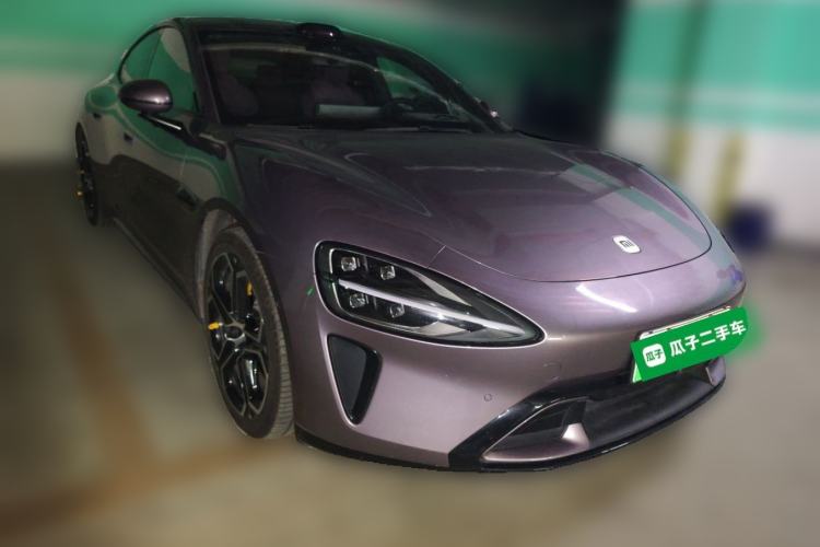 Used Xiaomi Auto SU7 2024 Rear-Drive Ultra-Long Range Advanced Pro-Level Intelligent Driving Version Front Right 45 Deg