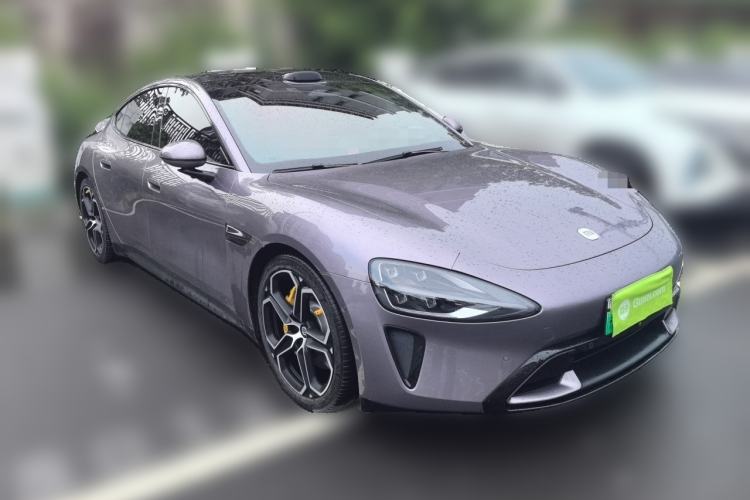 Used Xiaomi Auto SU7 2024 Four-Wheel Drive Ultra-Long Range Advanced Intelligent Driving Max Edition Front Right 45 Deg