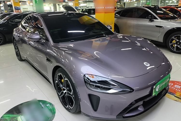 Used Xiaomi Auto SU7 2024 Four-Wheel Drive Ultra-Long Range Advanced Intelligent Driving Max Edition Front Right 45 Deg