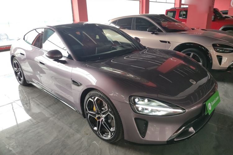Used Xiaomi Auto SU7 2024 Four-Wheel Drive Ultra-Long Range Advanced Intelligent Driving Max Edition Front Right 45 Deg