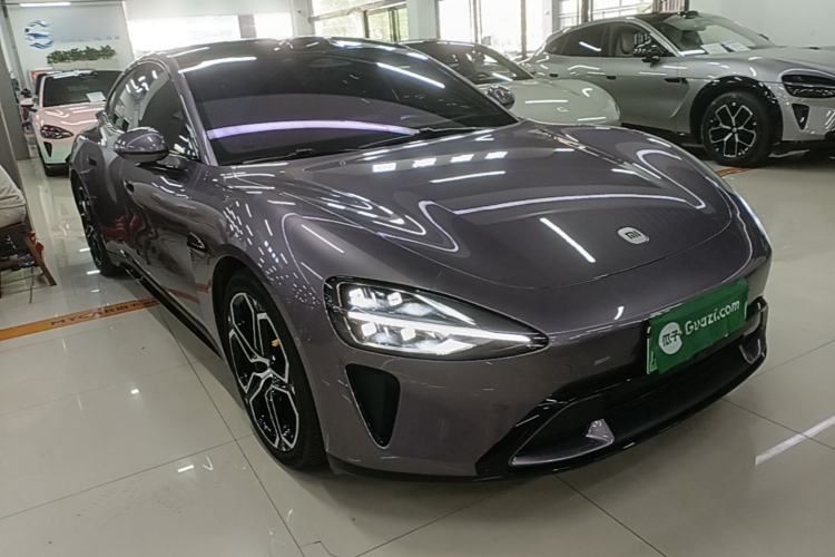 Used Xiaomi Auto SU7 2024 Four-Wheel Drive Ultra-Long Range Advanced Intelligent Driving Max Edition Front Right 45 Deg