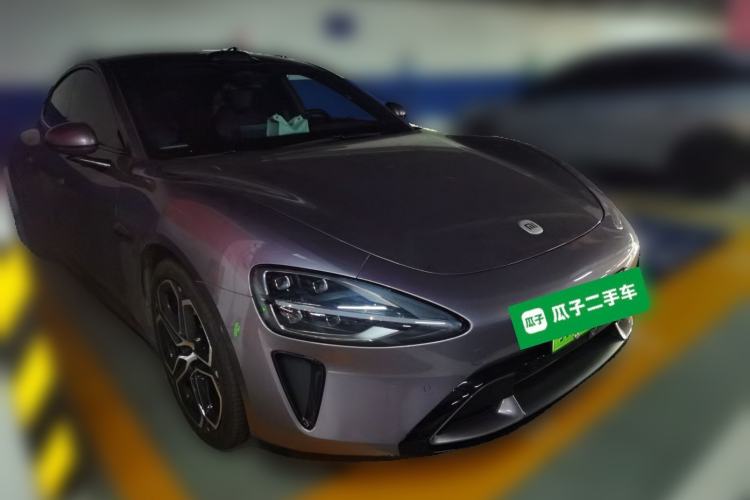 Used Xiaomi Auto SU7 2024 Rear-Drive Ultra-Long Range Advanced Pro-Level Intelligent Driving Version Front Right 45 Deg