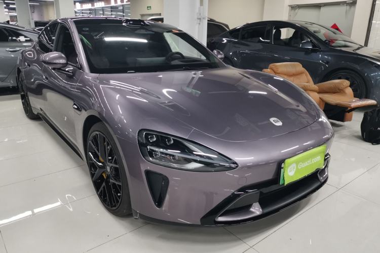 Used Xiaomi Auto SU7 2024 Four-Wheel Drive Ultra-Long Range Advanced Intelligent Driving Max Edition Front Right 45 Deg