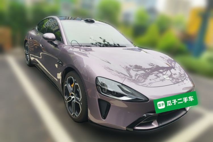 Used Xiaomi Auto SU7 2024 Four-Wheel Drive Ultra-Long Range Advanced Intelligent Driving Max Edition Front Right 45 Deg