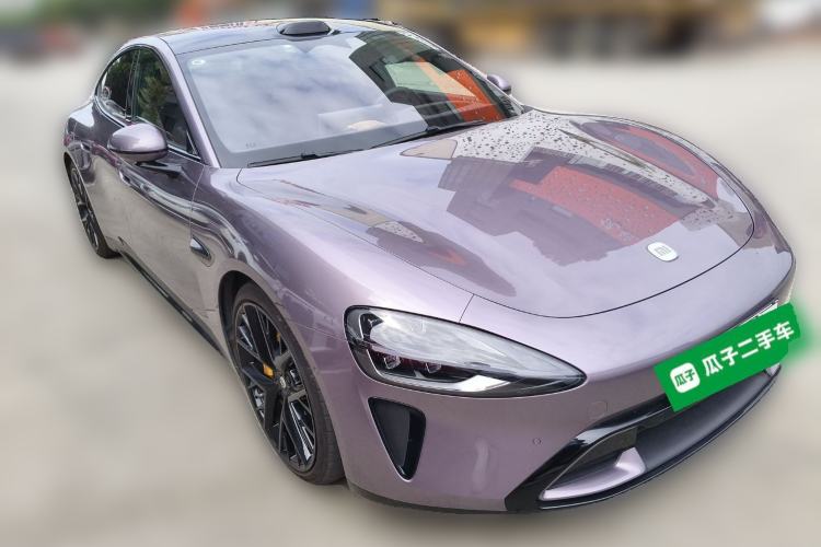 Used Xiaomi Auto SU7 2024 Four-Wheel Drive Ultra-Long Range Advanced Intelligent Driving Max Edition Front Right 45 Deg