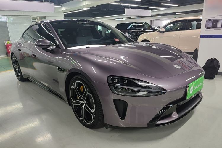 Used Xiaomi Auto SU7 2024 Four-Wheel Drive Ultra-Long Range Advanced Intelligent Driving Max Edition Front Right 45 Deg