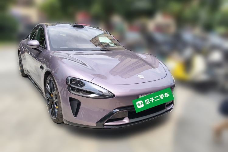 Used Xiaomi Auto SU7 2024 Four-Wheel Drive Ultra-Long Range Advanced Intelligent Driving Max Edition Front Right 45 Deg