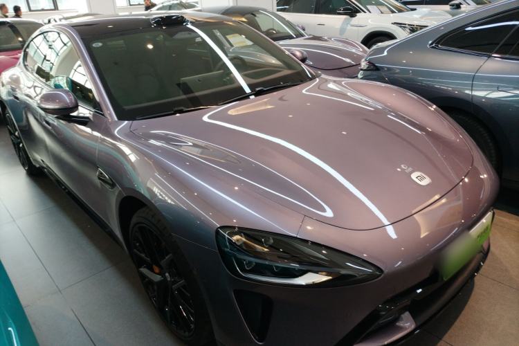 Used Xiaomi Auto SU7 2024 Four-Wheel Drive Ultra-Long Range Advanced Intelligent Driving Max Edition Front Right 45 Deg