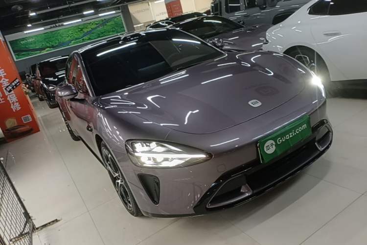 Used Xiaomi Auto SU7 2024 Rear-Drive Ultra-Long Range Advanced Pro-Level Intelligent Driving Version Front Right 45 Deg