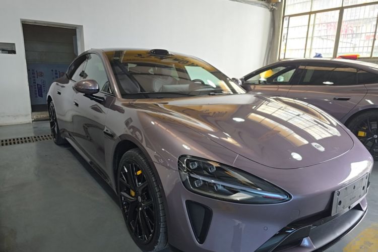 Used Xiaomi Auto SU7 2024 Four-Wheel Drive Ultra-Long Range Advanced Intelligent Driving Max Edition Front Right 45 Deg