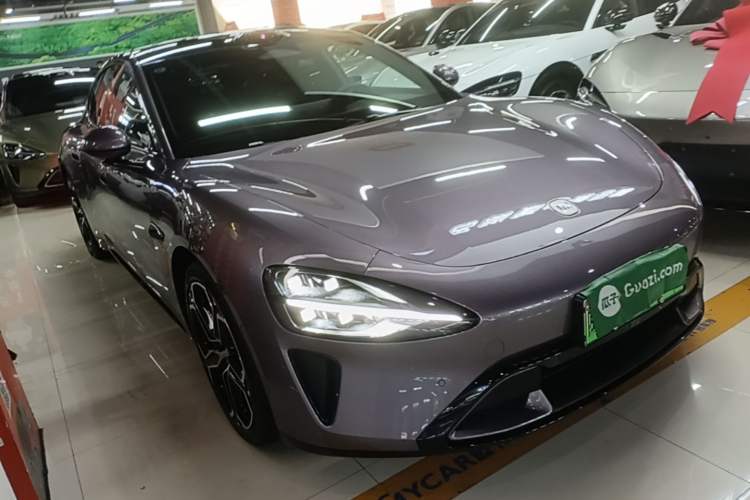 Used Xiaomi Auto SU7 2024 Rear-Drive Ultra-Long Range Advanced Pro-Level Intelligent Driving Version Front Right 45 Deg