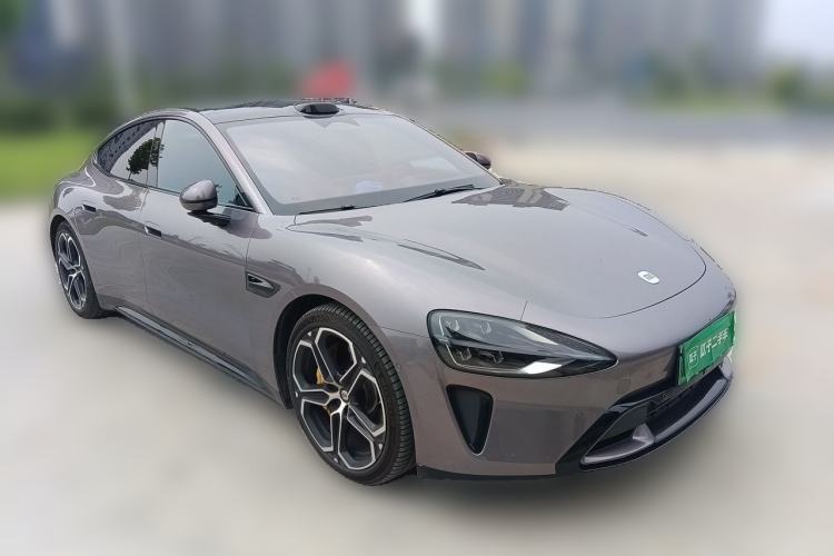 Used Xiaomi Auto SU7 2024 Four-Wheel Drive Ultra-Long Range Advanced Intelligent Driving Max Edition Front Right 45 Deg