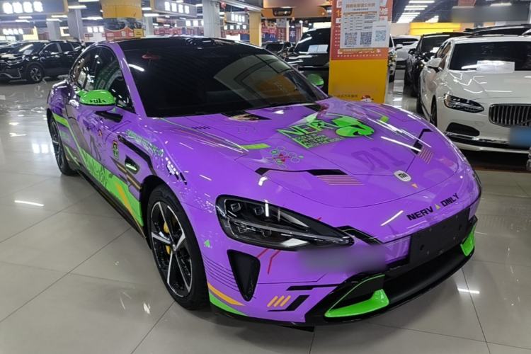 Used Xiaomi Auto SU7 2024 Four-Wheel Drive Ultra-Long Range Advanced Intelligent Driving Max Edition Front Right 45 Deg