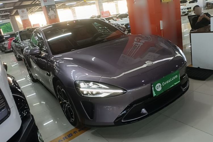 Used Xiaomi Auto SU7 2024 Four-Wheel Drive Ultra-Long Range Advanced Intelligent Driving Max Edition Front Right 45 Deg