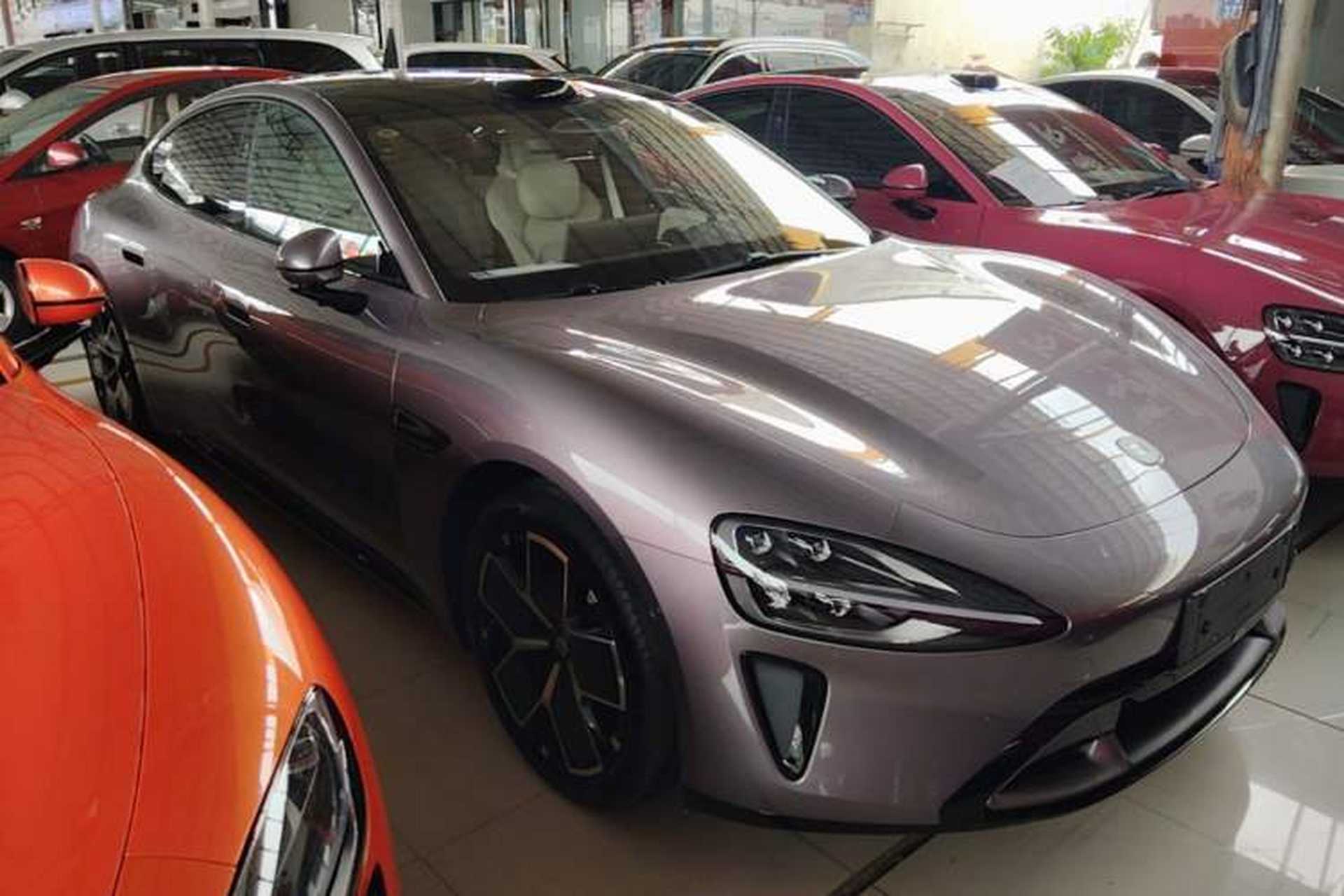 Used Xiaomi Auto SU7 2024 Rear-Drive Ultra-Long Range Advanced Pro-Level Intelligent Driving Version Front Right 45 Deg