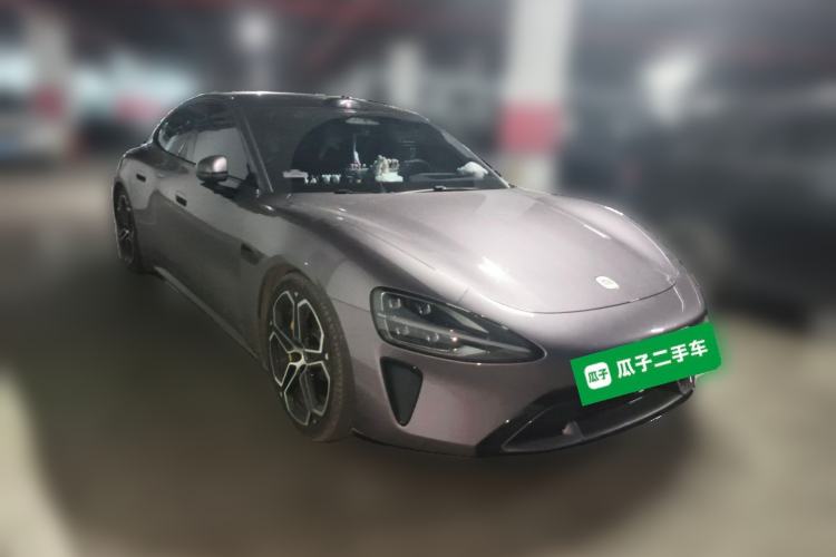 Used Xiaomi Auto SU7 2024 Four-Wheel Drive Ultra-Long Range Advanced Intelligent Driving Max Edition Front Right 45 Deg