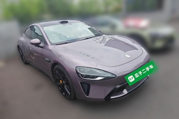 Used Xiaomi Auto SU7 2024 Four-Wheel Drive Ultra-Long Range Advanced Intelligent Driving Max Edition Front Right 45 Deg