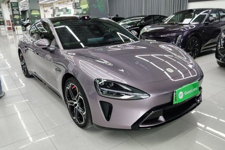 Used Xiaomi Auto SU7 2024 Rear-Drive Ultra-Long Range Advanced Pro-Level Intelligent Driving Version Front Right 45 Deg