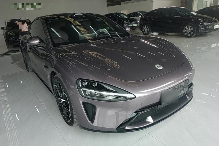 Used Xiaomi Auto SU7 2024 Four-Wheel Drive Ultra-Long Range Advanced Intelligent Driving Max Edition Front Right 45 Deg
