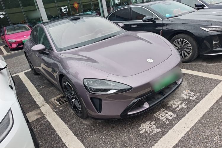 Used Xiaomi Auto SU7 2024 Four-Wheel Drive Ultra-Long Range Advanced Intelligent Driving Max Edition Front Right 45 Deg