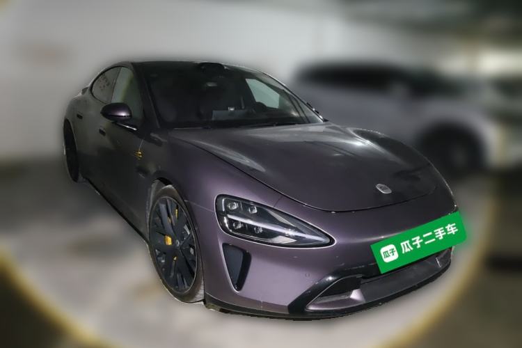 Used Xiaomi Auto SU7 2024 Four-Wheel Drive Ultra-Long Range Advanced Intelligent Driving Max Edition Front Right 45 Deg
