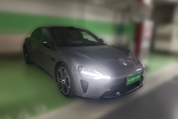 Used Xiaomi Auto SU7 2024 Four-Wheel Drive Ultra-Long Range Advanced Intelligent Driving Max Edition Front Right 45 Deg