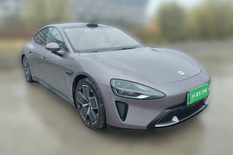 Used Xiaomi Auto SU7 2024 Four-Wheel Drive Ultra-Long Range Advanced Intelligent Driving Max Edition Front Right 45 Deg