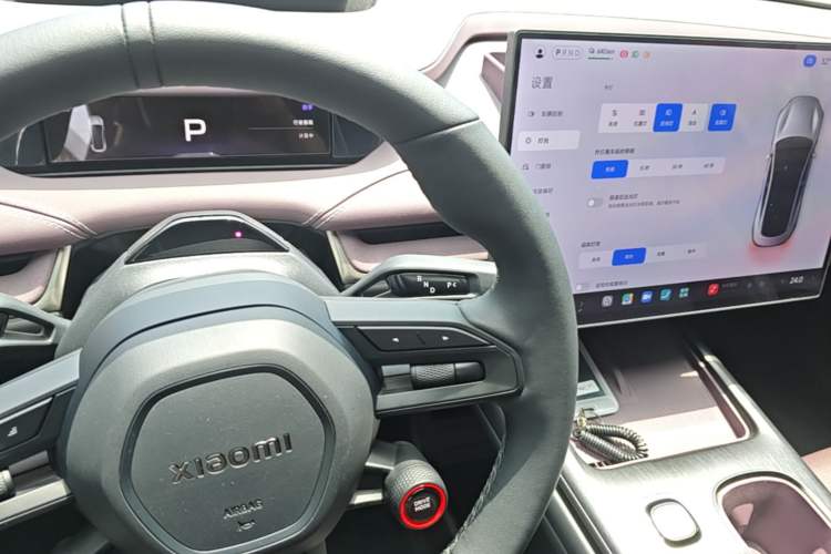Used Xiaomi Auto SU7 2024 Four-Wheel Drive Ultra-Long Range Advanced Intelligent Driving Max Edition Gear Lever