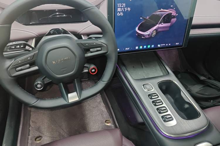 Used Xiaomi Auto SU7 2024 Rear-Drive Ultra-Long Range Advanced Pro-Level Intelligent Driving Version Gear Lever