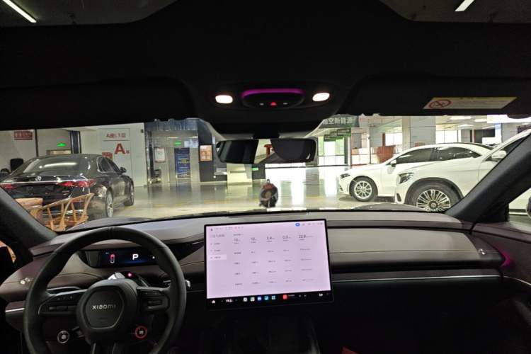 Used Xiaomi Auto SU7 2024 Rear-Drive Long-Range Intelligent Driving Version Headliner