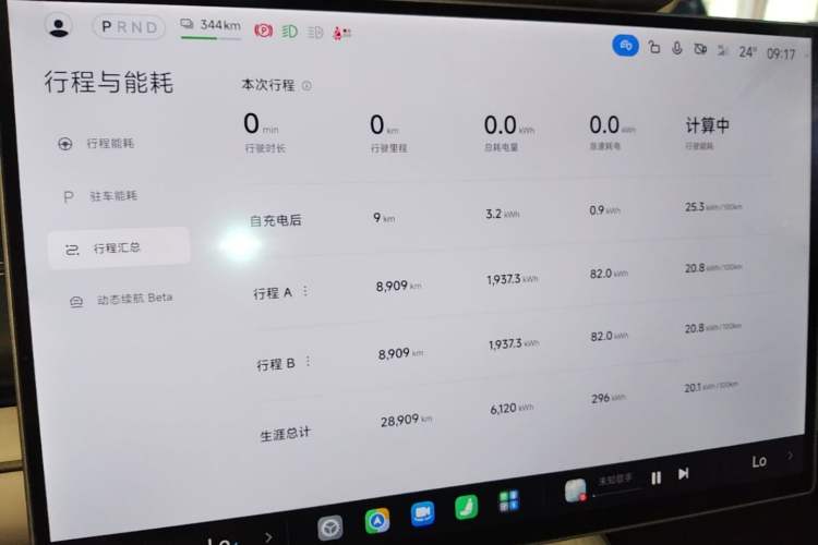 Used Xiaomi Auto SU7 2024 Four-Wheel Drive Ultra-Long Range Advanced Intelligent Driving Max Edition Instrument Cluster