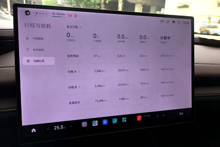 Used Xiaomi Auto SU7 2024 Rear-Drive Ultra-Long Range Advanced Pro-Level Intelligent Driving Version Instrument Cluster