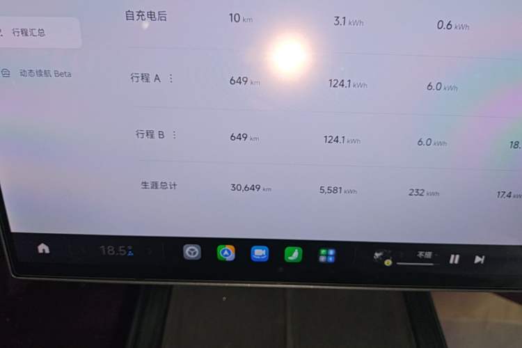 Used Xiaomi Auto SU7 2024 Rear-Drive Long-Range Intelligent Driving Version Instrument Cluster