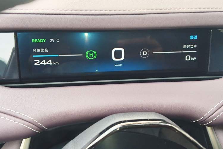 Used Xiaomi Auto SU7 2024 Rear-Drive Long-Range Intelligent Driving Version Instrument Cluster