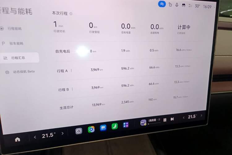 Used Xiaomi Auto SU7 2024 Rear-Drive Ultra-Long Range Advanced Pro-Level Intelligent Driving Version Instrument Cluster