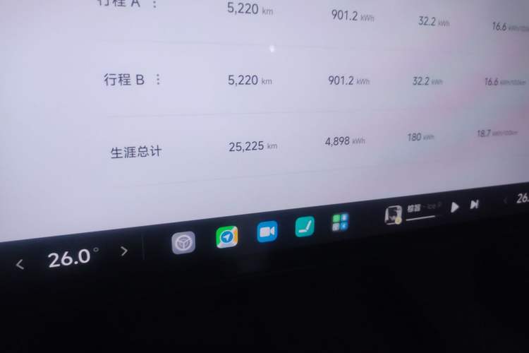 Used Xiaomi Auto SU7 2024 Rear-Drive Ultra-Long Range Advanced Pro-Level Intelligent Driving Version Odometer Close Up