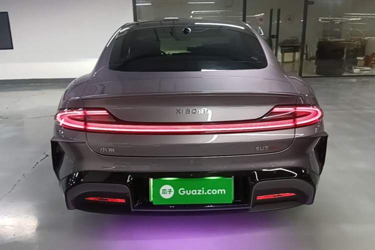 Used Xiaomi Auto SU7 2024 Four-Wheel Drive Ultra-Long Range Advanced Intelligent Driving Max Edition Rear